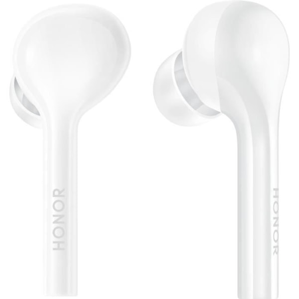 HONOR FLYPODS Lite White: AM-H1C Bluetooth-hörlurar, 3 timmars batteritid, 10 timmars batteritid med laddningsfodralet, Motstånd mot Vit