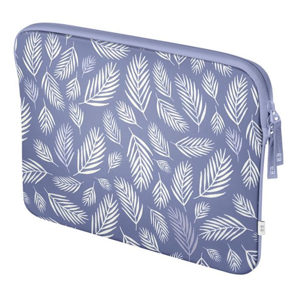 Pochette til MacBook Pro 13 og Air 13 Tropisk Mønster ²Life MW Lilla Lila