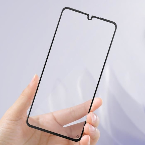 Hærdet glas til Galaxy A33 5G 9H+ Hårdhed Livstidsgaranti Force Glass Sort Svart