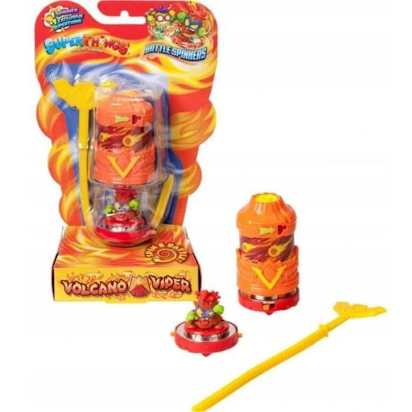 SuperThings Battle Spinners med exklusiv figur - vinn en episk strid Flerfärgad