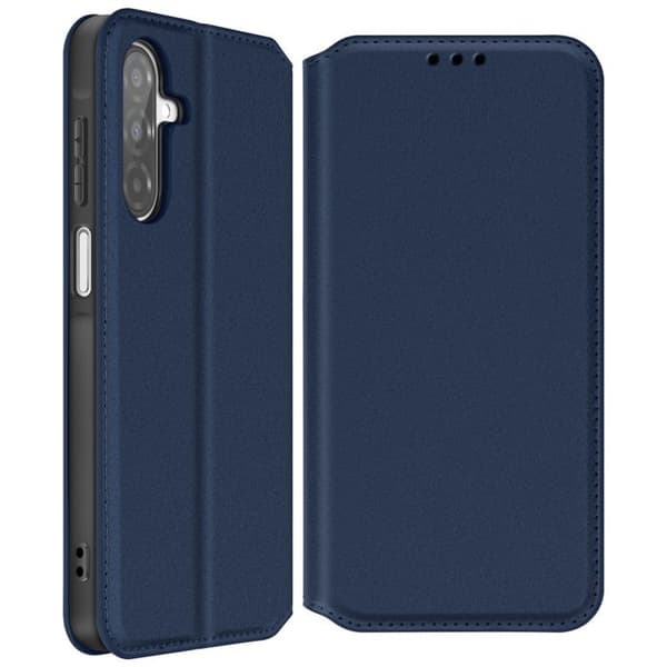 Fodral - Samsung - Galaxy A26 - Magnetlock - Videostöd - Kortfack Blå Blå
