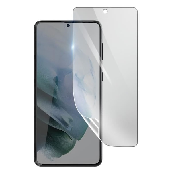 Näytönsuoja - 3MK - Samsung Galaxy S21 Plus - Iskunkestävä Hydrogeeli - Läpinäkyvä - Naarmuuntumaton Transparent