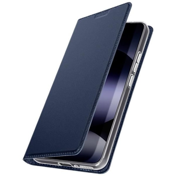 Redmi Note 14 5G Kotelo Satinaeffectti Lompakko Videotuki Dux Ducis Yönsininen Blå