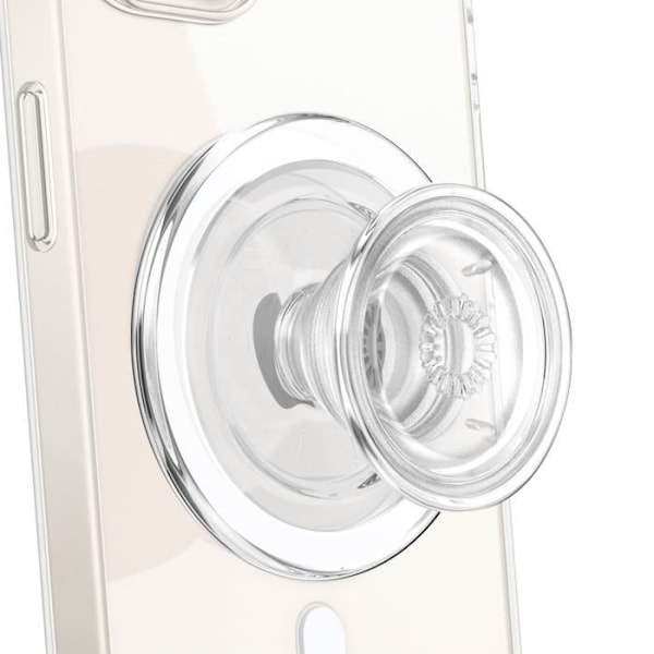 PopGrip - POPSOCKETS - MagSafe Clear - Gennemsigtig - Secure Grip - Alsidig holder Transparent