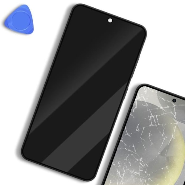 Skärm för Samsung Galaxy S24 LCD + Pekskärm + Original Samsung Chassi Svart Svart