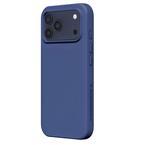 "Skydd för iPhone 17 Pro Max Modell SolidX Stötsäker 3,5 m med Elegant Design Rhinoshield Mörkblå" Mörkblå