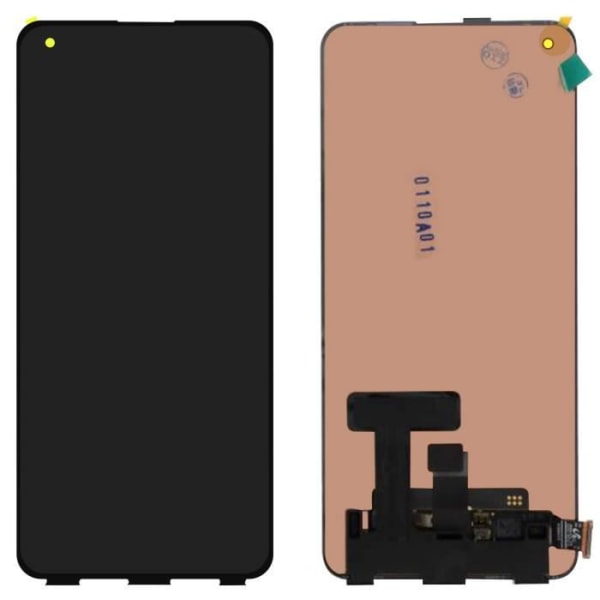 Komplet blok - Oneplus - 9 - LCD-skærm - Touch-skærm - Sort Svart