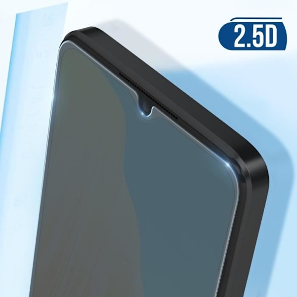 Skärmskydd - FOREVER - Oppo A38 - Härdat glas - 9H hårdhet - Anti-fingeravtryck - 0,33 mm Transparent