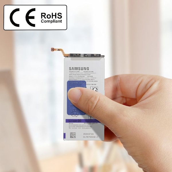 Sisäinen toissijainen akku Galaxy Z Fold 5 2310mAh alkuperäiselle EB-BF947ABY Svart