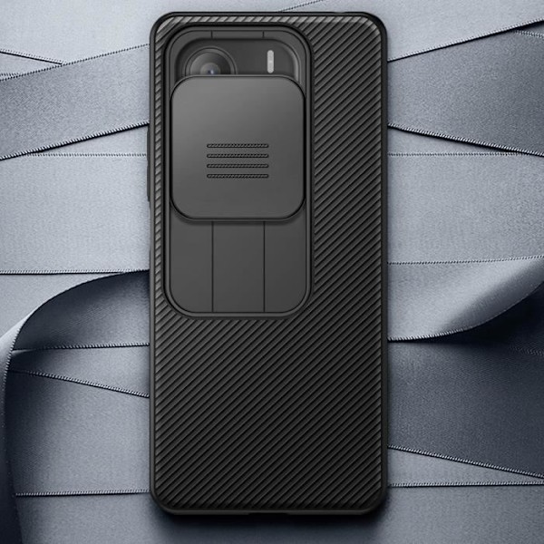 Coque til Xiaomi Redmi Note 14 5G Stødabsorberende Kamera Cover Nillkin Sort Svart