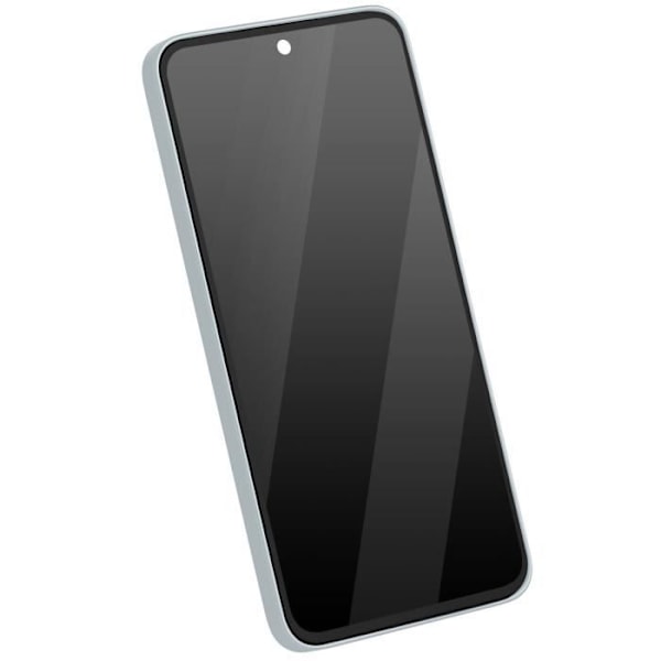 Skærm til Samsung Galaxy A35 LCD + Touchscreen + Original Samsung Chassis Lyseblå Blå