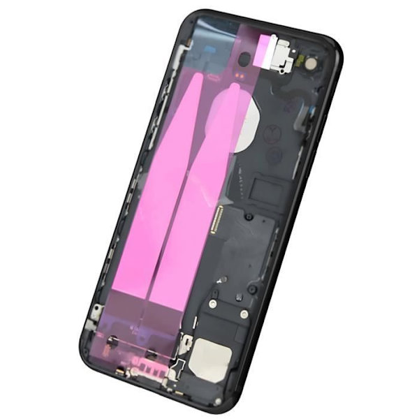 Chassi iPhone 7 - AVIZAR - Byt svart - Reparationsskal - Vikt: 0 g Svart