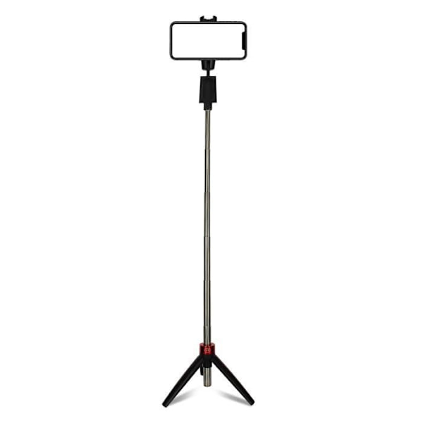 Selfie-stang - Bluetooth - Sort - Udtrækkelig stativ - 360° roterende støtte - 70 cm