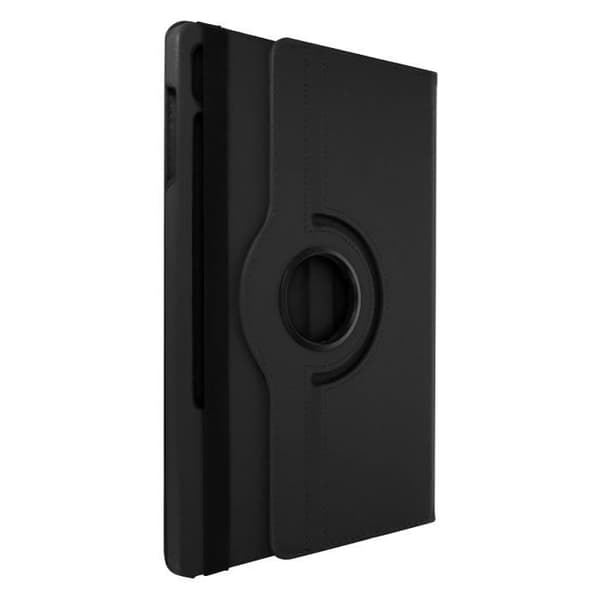 Cover til Samsung Galaxy Tab S7 FE Klap Støtte 360° Sort Svart