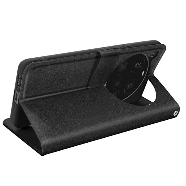 Etui för Xiaomi 15 Ultra Fodral Plånbok Stöd Mayaxess Svart Svart