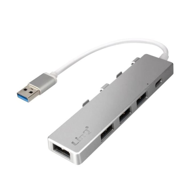 USB 3.0 -keskitin 4 LinQ USB-portilla