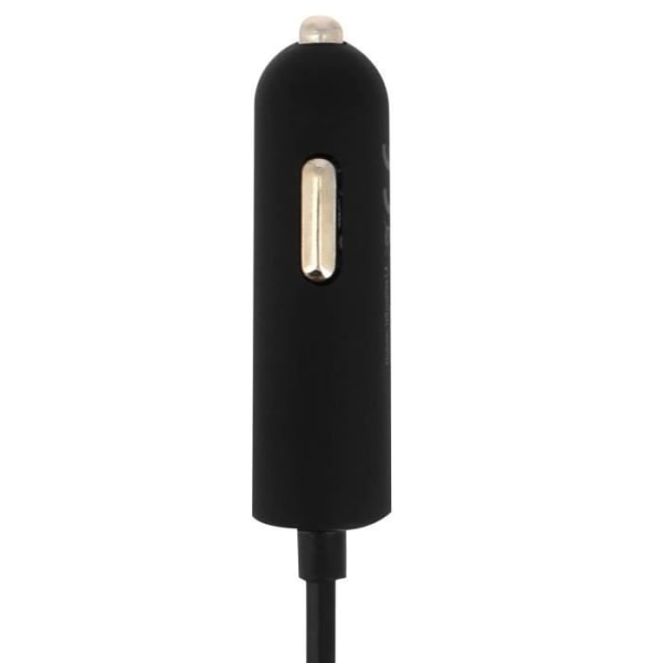 Cigarettändarladdare 2.1A Micro-USB-kontakt - Integrerad kabel 1.50m Forever