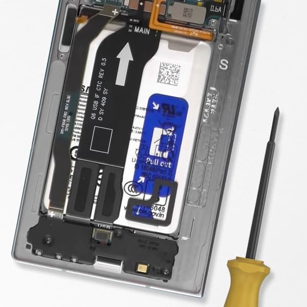 USB C-ladeconnector til Samsung Galaxy Z Fold 6 Relife Sort