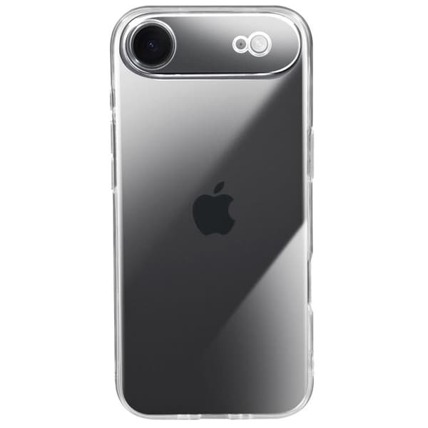 Coque - AVIZAR - iPhone 17 Air - Mjuk silikon - Transparent - Optimal skydd Vit