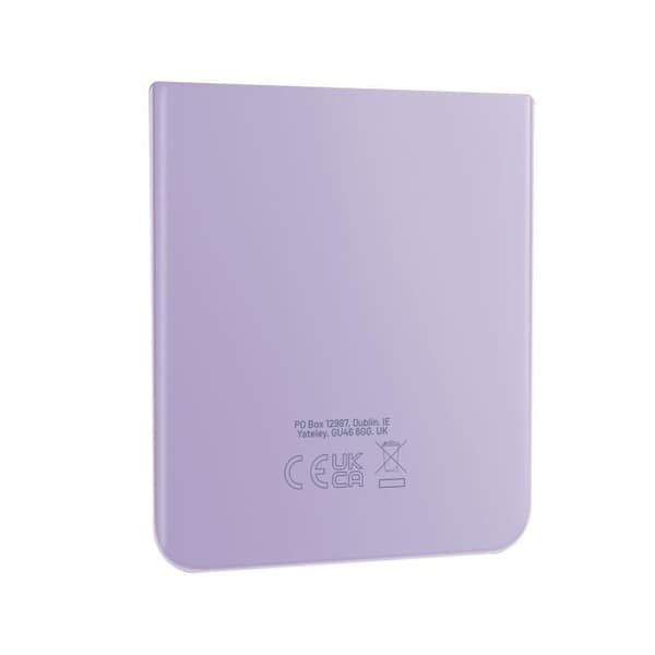 Batteri Cache Bund - SAMSUNG - Galaxy Z Flip 4 - Lavendel - Forenklet Installation - Original Lavendel