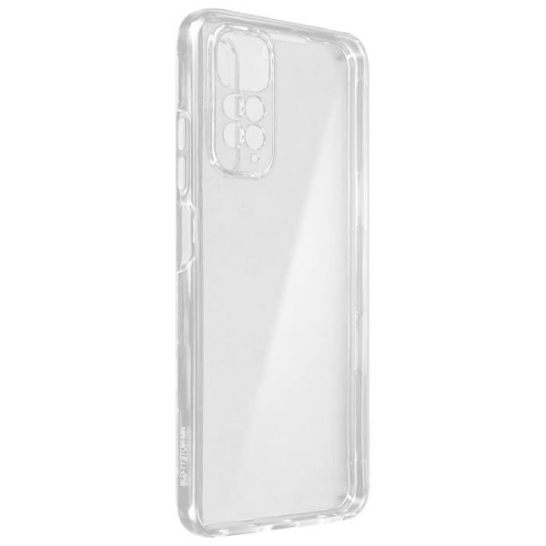 Koko kuori - AVIZAR - Xiaomi Redmi Note 11 ja 11s - Valkoinen - Pehmeä kosketus - 360° Transparent