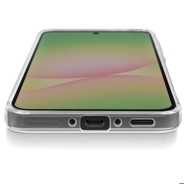 Coque - Samsung - Galaxy A56 - Transparent Silikone - Stødabsorberende - Fleksibel Vit