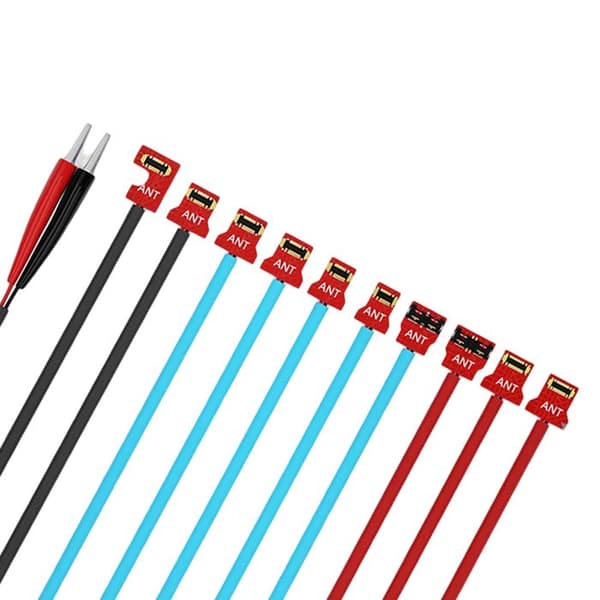 Startkabel för iPhone 6 till 16 Pro Max Modell M076 Anti-blockering MAANT Blå / Röd Blå
