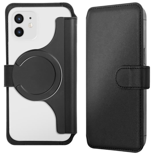 Universal MagSafe Wallet Case Størrelse L Magnetisk lukning 4smarts Sort