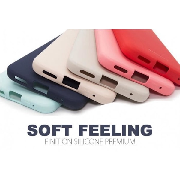 Kotelo Xiaomi Mi 11 Lite 4G / 5G Premium Soft Feeling Jaym Redille Röd