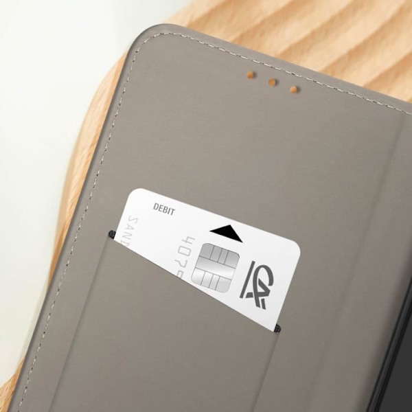 Ärende för Motorola Edge 50 Fusion Med magnetisk lock och kreditkortshållare svart Svart