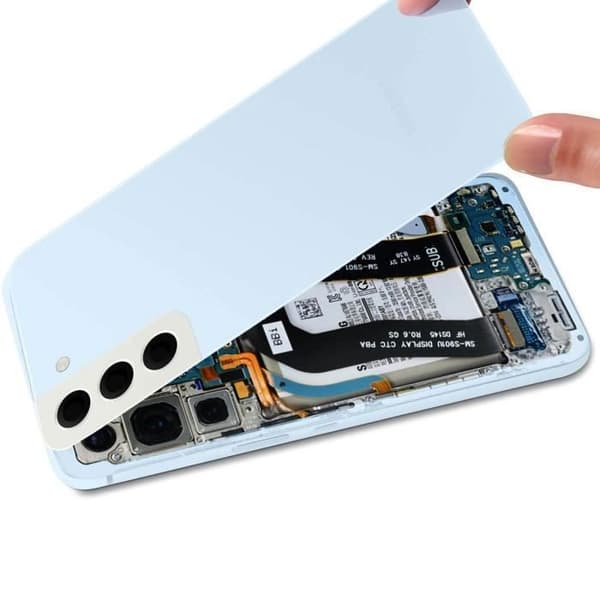 Batteri Cache - SAMSUNG - Galaxy S22 Plus - Himmelblå - Forenklet Installation himmelsblå