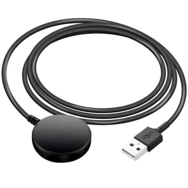 Samsung Galaxy Watch 4 Magnetisk opladningskabel Sikker opladning Sort