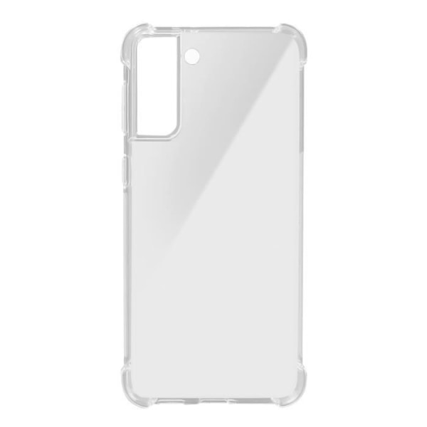 Galaxy S21 Plus Fodral Flexibelt stötsäkert förstärkta vinklar Akashi Transparent Vit