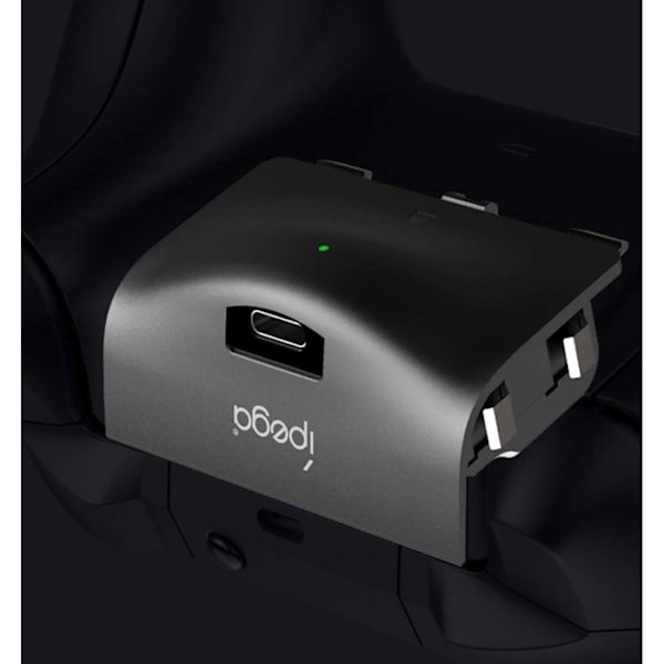 Ersättningsbatteri 1000mAh med USB-C-port för Xbox Series X / S-kontroller Ipega Silver Grå