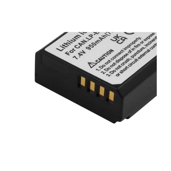 Li-ion batterie 7.4V til Canon EOS 1100D kamera 950mAh