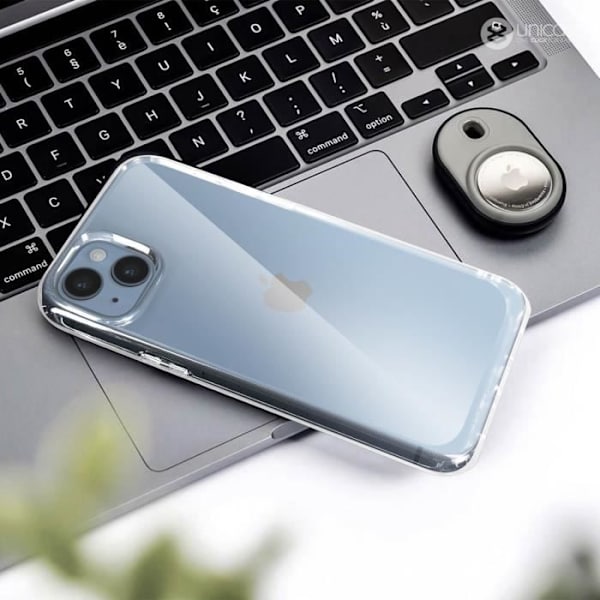 iPhone 14 Plus -kotelo Iskunkestävä, ohut, yhteensopiva MagSafe Skin -kotelo, läpinäkyvä