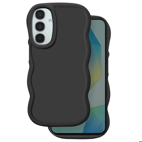 Coque Candy til Samsung Galaxy A16 4G og A16 5G Stødabsorberende Sort Svart