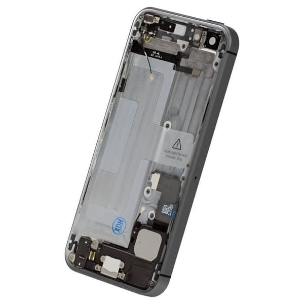 Chassis iPhone SE - AVIZAR - Sort - Hurtig reparation - Kvalitetsmaterialer - 100 g Svart