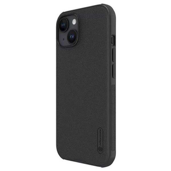iPhone 15 kuori - Nillkin - Super Frosted Shield - IP68 vesitiivis - Iskusuojain - Musta Svart