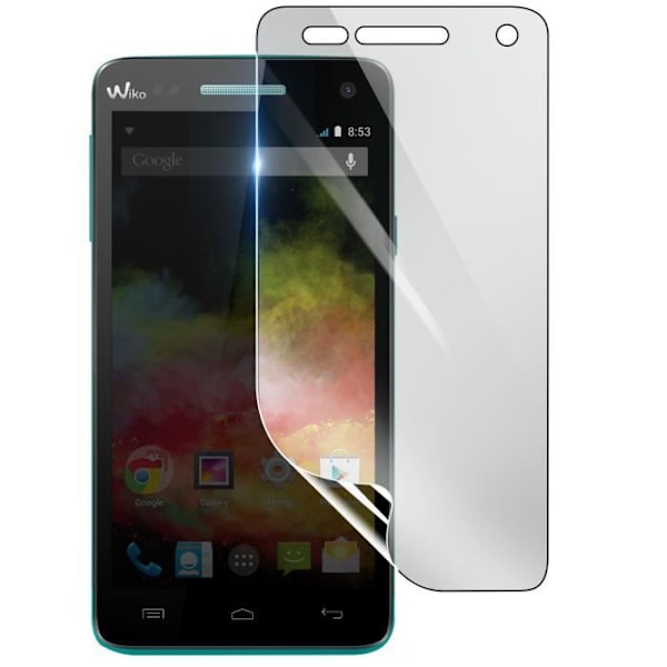 Suojakalvo - 3MK - Wiko Rainbow 4G - Iskunkestävä hydrogeeli - Läpinäkyvä - Naarmuuntumaton Transparent