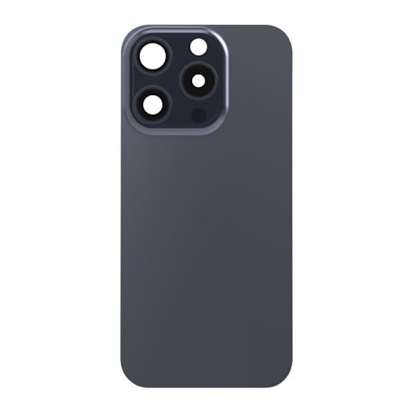 Täydellinen takaikkuna iPhone 15 Pro Maxille - AVIZAR - Tummanharmaa - Integroitu MagSafe Blå