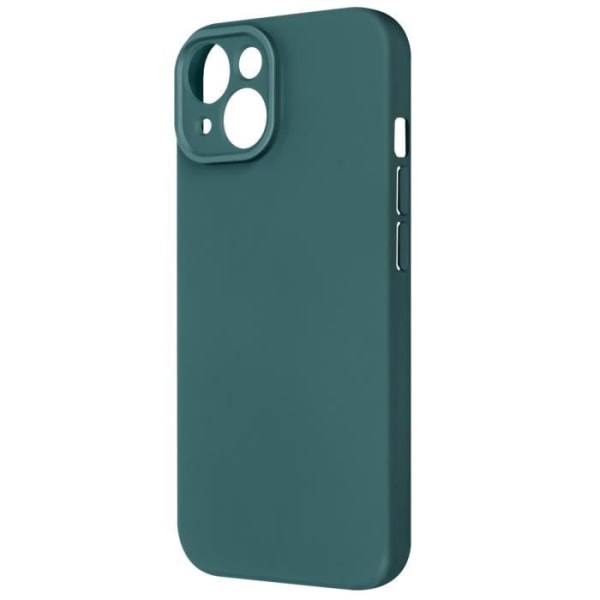 Silikonikotelo iPhone 15 Plus pehmeällä kosketuksella suojatulla kamerasarjalla Sweet Green Grön