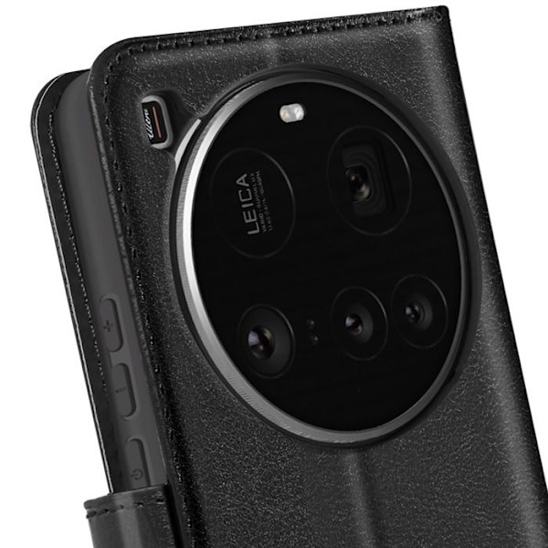 Etui til Xiaomi 15 Ultra Klap Wallet Støtte Mayaxess Sort Svart