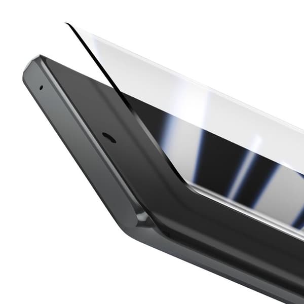 Härdat glas för Honor Magic 6 Lite 5G, repavvisande, 3D böjd, svart Sort