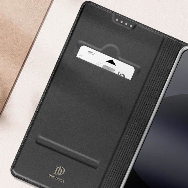 Redmi Note 14 5G - Satinaefekti, Korttitasku, Video Tuki, Dux Ducis Musta Svart