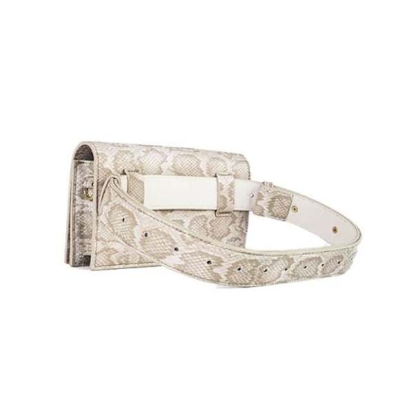 Python-kuvioinen Sac Banane Malli Signature, säädettävällä olkahihnalla, IDEAL OF SWEDEN Beige Grå
