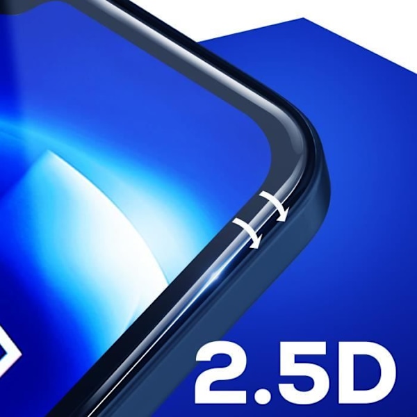 Skärmskydd för Xiaomi Redmi 14C Avfasat Härdat Glas 9H 3mk Transparent Transparent