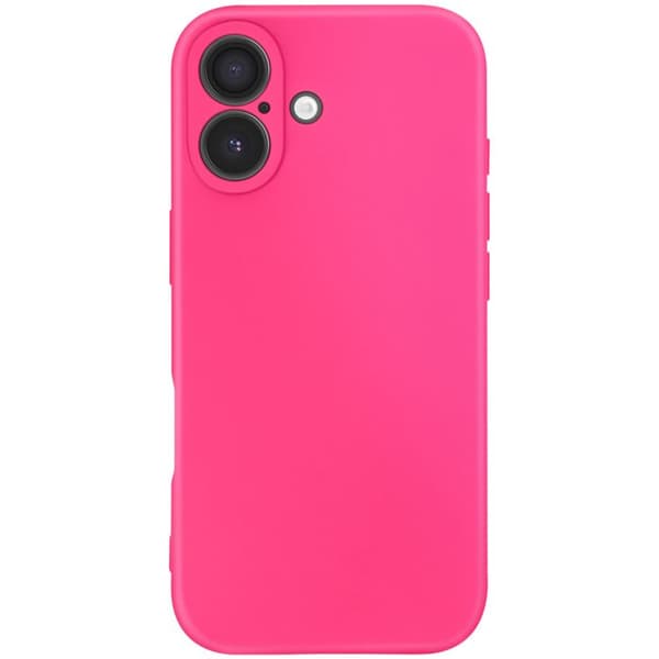 Skal - AVIZAR - iPhone 17 - Soft-Touch - Semihård silikon - Fuchsia Ros