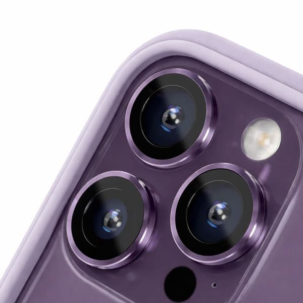 Kamerabeskyttelse til iPhone 14 Pro / 14 Pro Max Anti-Ridser Rhinoshield Lilla