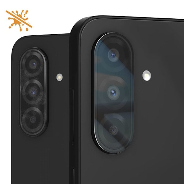 Skyddskamera för Samsung Galaxy A26 Härdat Glas 9H Rep-resistant Transparent Vit